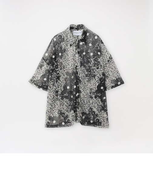 26SS EXCLUSIVE!!【NOMARHYTHM TEXTILE/ノーマリズムテキスタイル】Mesh Zip S/S Polo