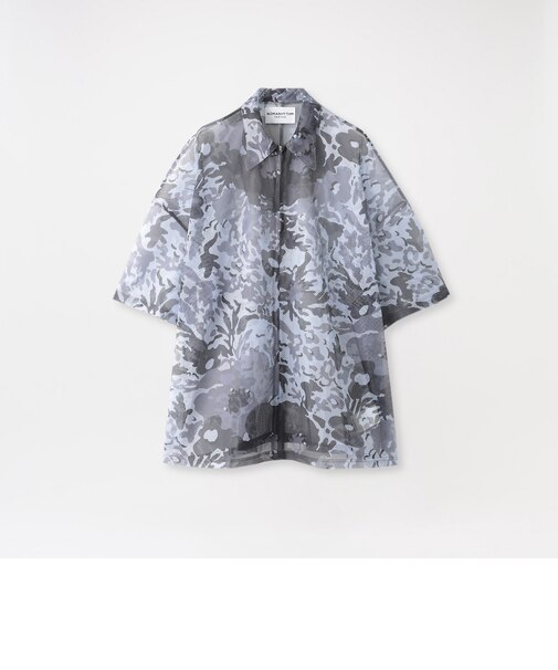 26SS EXCLUSIVE!!【NOMARHYTHM TEXTILE/ノーマリズムテキスタイル】Mesh Zip S/S Polo