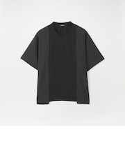 ストライプブロッキングTシャツ