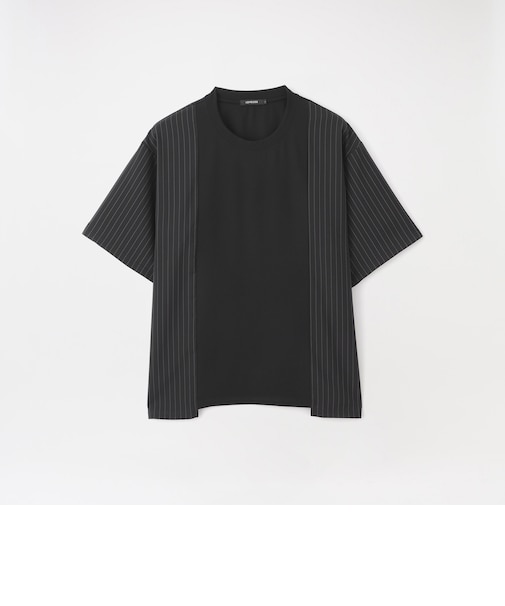 ストライプブロッキングTシャツ
