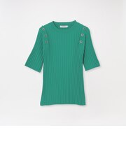 ショルダーカットアウトショートスリーブ