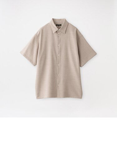 リネンライクハーフスリーブシャツ