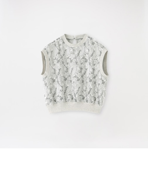カットジャカード シアートップス