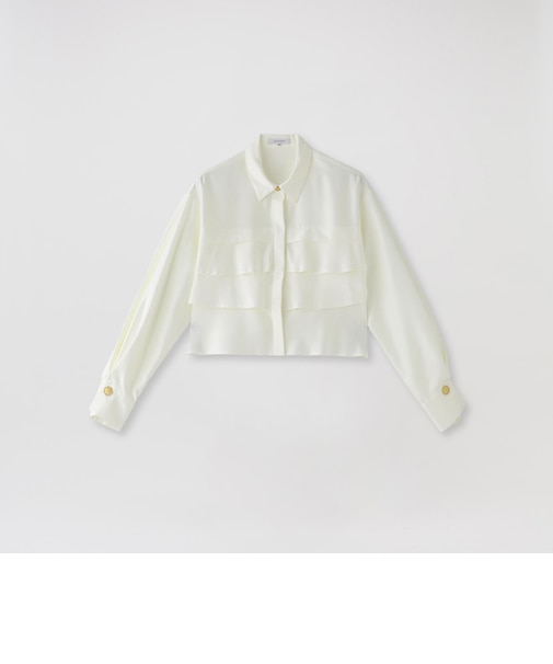 ティアードショートシャツ