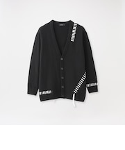 【UNISEX】ポイントスレッドニットカーディガン