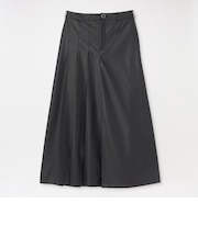 シンセティックレザー タックスカート