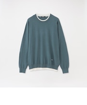 【CASHWOOL】レイヤードプルオーバー