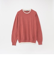 【CASHWOOL】レイヤードプルオーバー