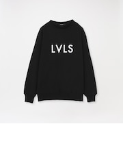 【LVLS】 フロッキーロゴ スウェット