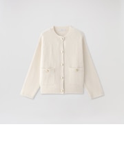 【FOX CASHMERE】ファーニットジャケット