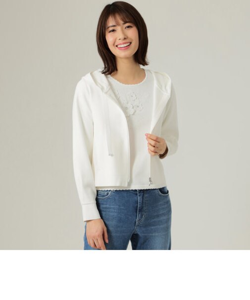 レーヨンポリエステル ニットフ―ディー