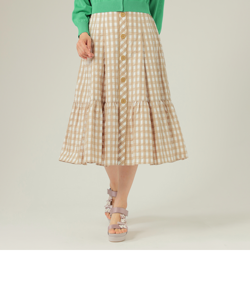 ギンガムドビー スカート