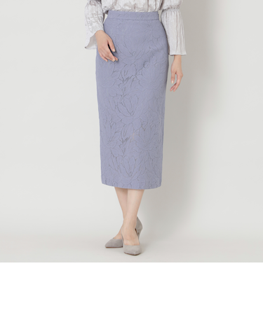 【WEB限定】【Shiina Yamamotoコラボ】フラワーコットンレース スカート