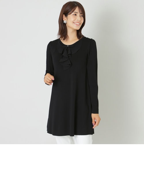 20周年アニバーサリー】レーヨンナイロン ニットチュニック