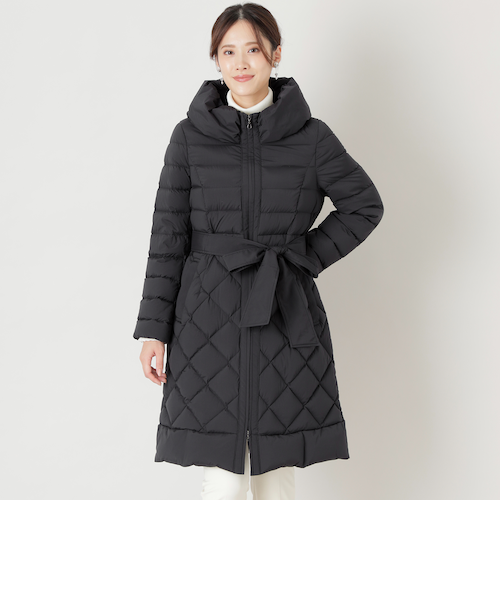 ロイカストレッチ ロングダウンコート｜トゥービーシックの通販｜&mall