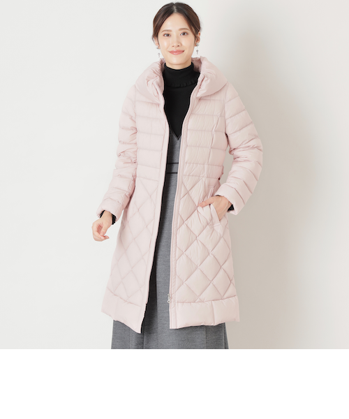 ロイカストレッチ ロングダウンコート｜トゥービーシックの通販｜&mall