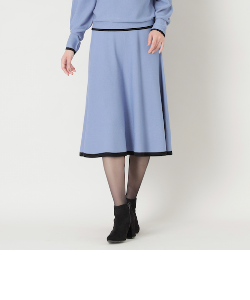 レーヨンポリエステル ニットスカート