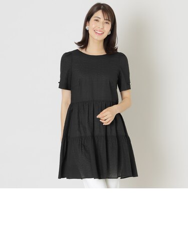 ウエーブローン チュニックブラウス