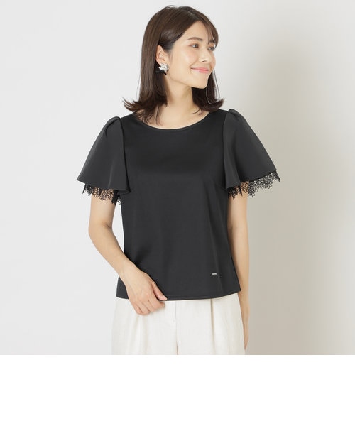 TO BE CHIC トゥービーシック＊レースリボンカットソー TO BE CHIC｜リボンチュール カットソー | Rakuten Fashion(楽天