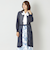 セルロースアクリル ロングカーディガン