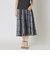 レーシーチェック フレアースカート