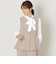 ポリエステルツイル ジレ