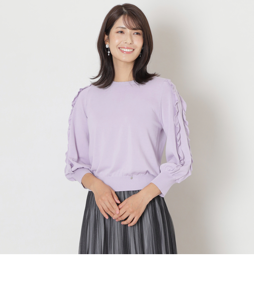 レーヨンコットン プルオーバーニット