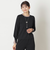 シフォンレイヤード プルオーバーニット