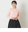 シフォンレイヤード プルオーバーニット