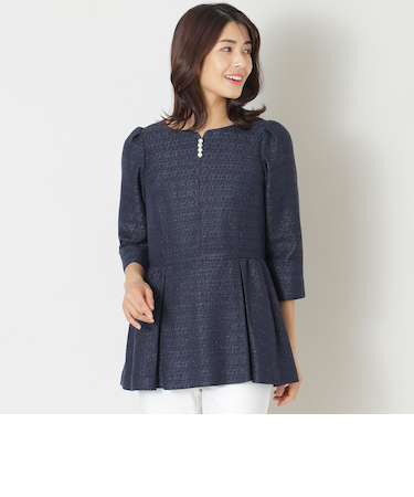 スラブブッチャー チュニックブラウス