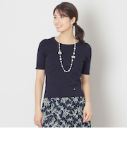 クロシェ編み プルオーバーニット