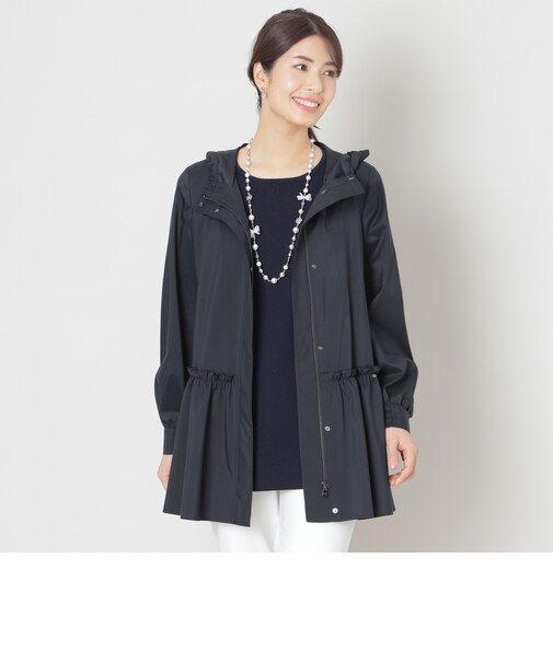 【はっ水】ハイカウントタフタ スプリングコート