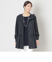 【はっ水】ハイカウントタフタ スプリングコート