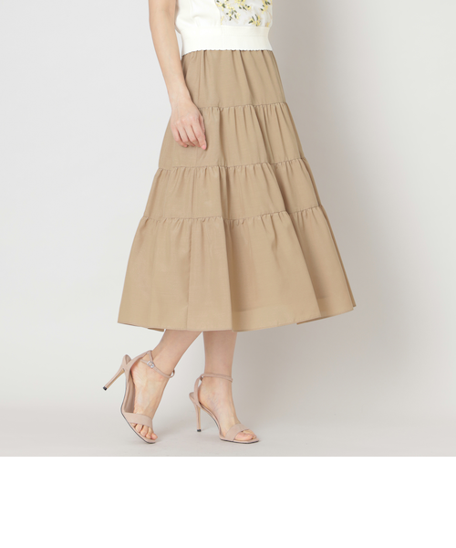 美品 2024AW【トゥービーシック】リボン刺しゅう チュールスカート リボン刺しゅう チュールスカート(スカート)｜TO BE CHIC(トゥー ビー