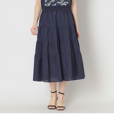 ブライトクロス ティアードスカート