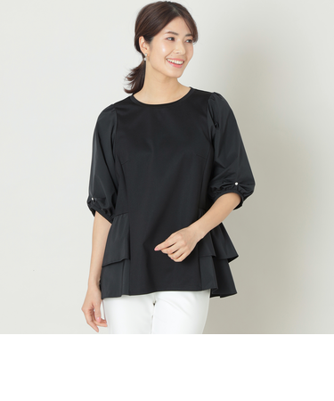 タフタコンビティアード チュニック