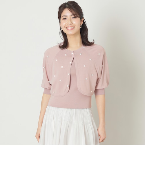 トゥービーシックミニフラワーツインボレロ L】ミニフラワーボレロツインセット｜トゥービーシックの通販｜&mall