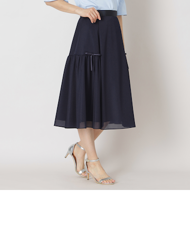 ライトエアリー リボンスカート