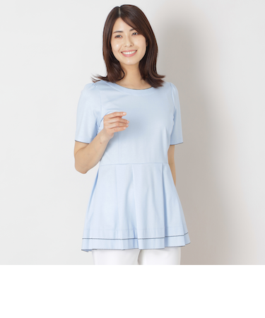 配色ピコ ティアードチュニック