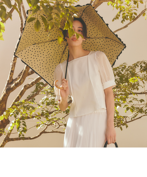 ドットパールスリーブ カットソー