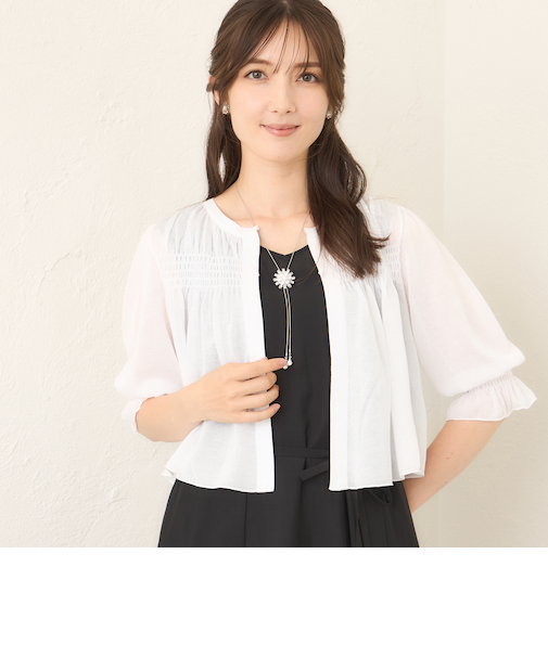 シャーリングショート ボレロ