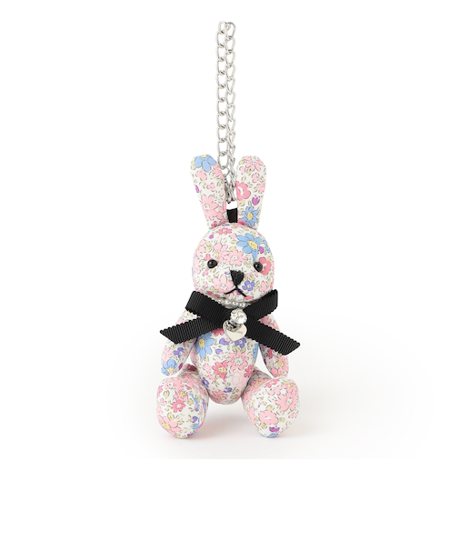 フラワーラビット バッグチャーム【アリス】