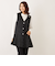 リボンニットファンシー ロングジレ
