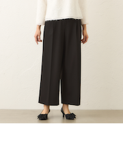 ウォームジョーゼット ワイドパンツ