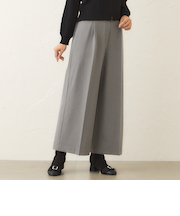 ウォームジョーゼット ワイドパンツ