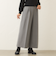 ウォームジョーゼット ワイドパンツ