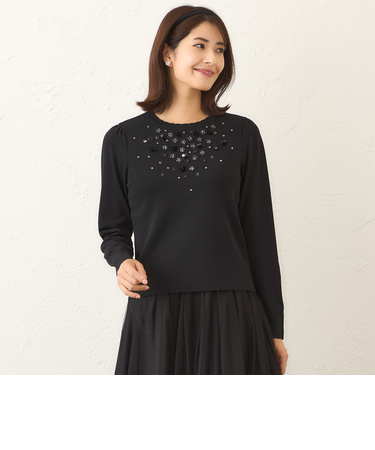 フロントビジュー ニット