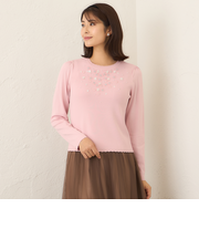 フロントビジュー ニット