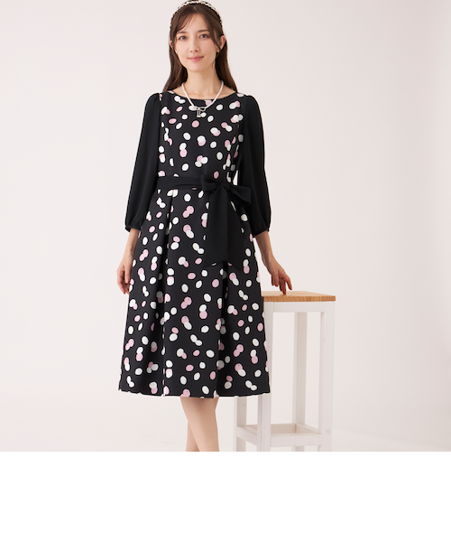 ランダムドット ワンピース｜トゥービーシックの通販｜&mall（アンド