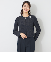 MIXツイード ジャケット